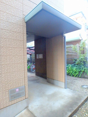 建物入り口！