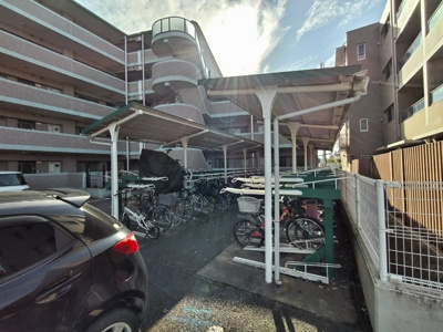 自転車置場です