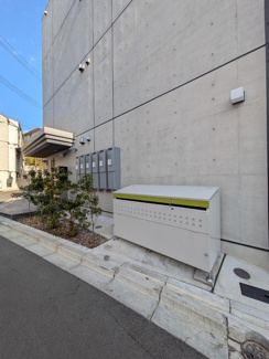 ゴミ置き場　撮影日：2025/12/9