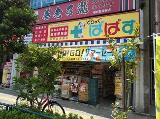 どらっぐぱぱす堀切菖蒲園店まで450ｍ