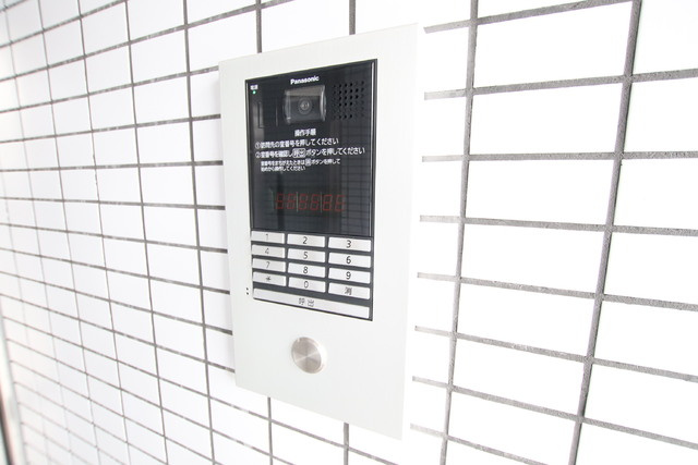オートロック付きでセキュリティ安心ですね◎
