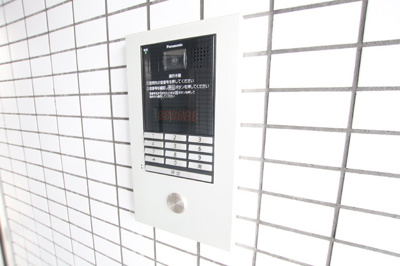 オートロック付きでセキュリティ安心ですね◎