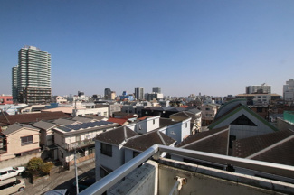 バルコニーからの景色です☆