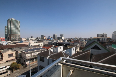 バルコニーからの景色です☆