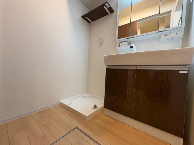 仮）足利市朝倉町新築アパートのその他|脱衣所（イメージ）