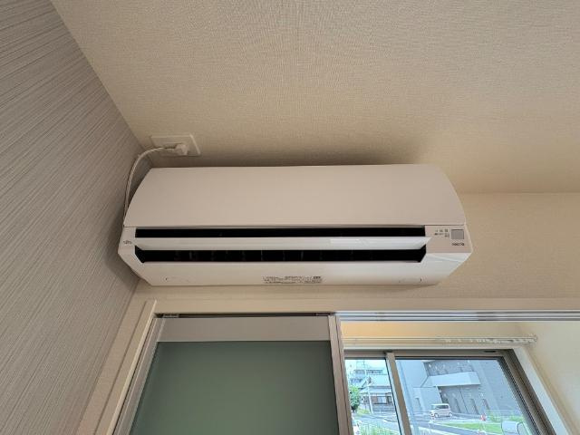 仮）足利市朝倉町新築アパートの設備|エアコン（イメージ）