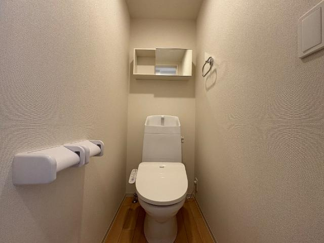 仮）足利市朝倉町新築アパートのトイレ|シャワー付トイレ（イメージ）