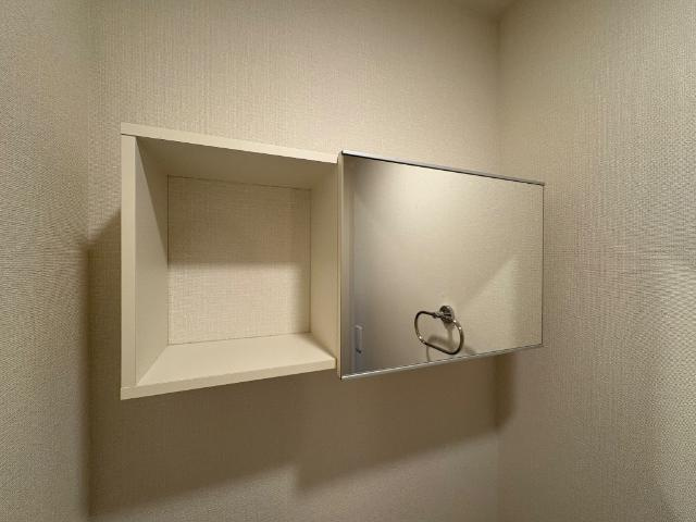 仮）足利市朝倉町新築アパートのトイレ|トイレ収納（イメージ）