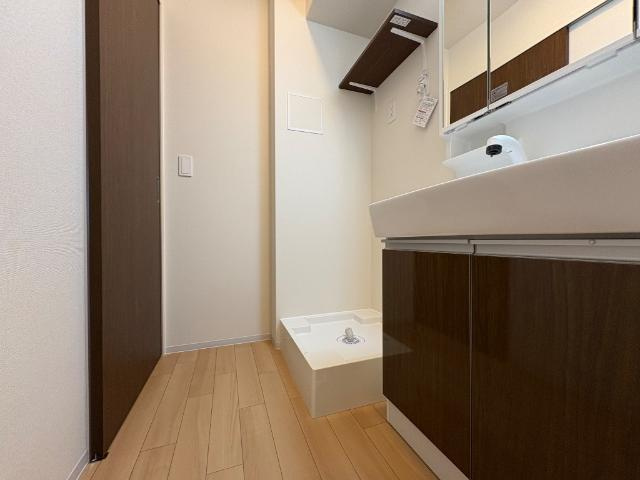 仮）足利市朝倉町新築アパートのその他|脱衣所（イメージ）