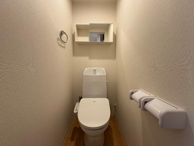 仮）足利市朝倉町新築アパートのトイレ|シャワー付トイレ（イメージ）