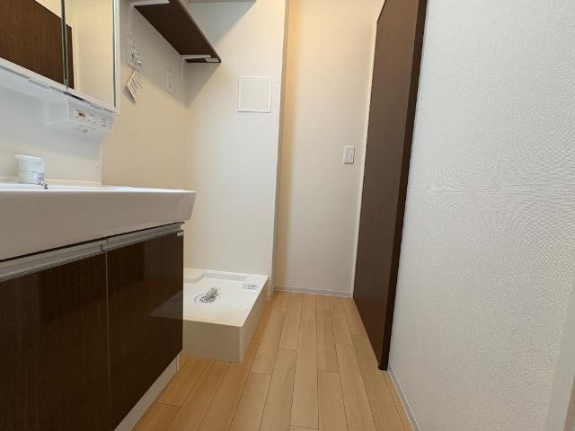 仮）足利市朝倉町新築アパートのその他|脱衣所（イメージ）