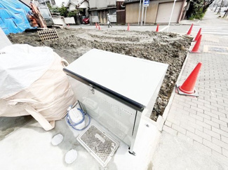 ゴミ置き場になります