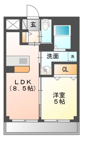 【間取り】 | Ｈalekulani（ハレクラニ）