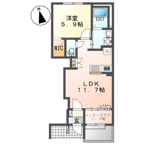 【間取り】 | 仮）三苫３丁目新築アパート