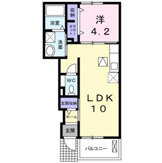 【間取り】 | サニーガーデン　Ａ