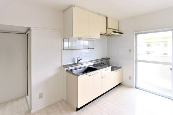 ビレッジハウス白川2号棟のキッチン|ビレッジハウスの同一物件・同一タイプの間取りの写真です