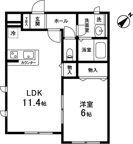 ノートルシャトーの間取り