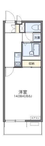 レオネクストブルーヴィラⅡの間取り