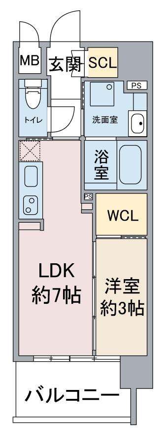 スリーアイランドタワー桜山の間取り