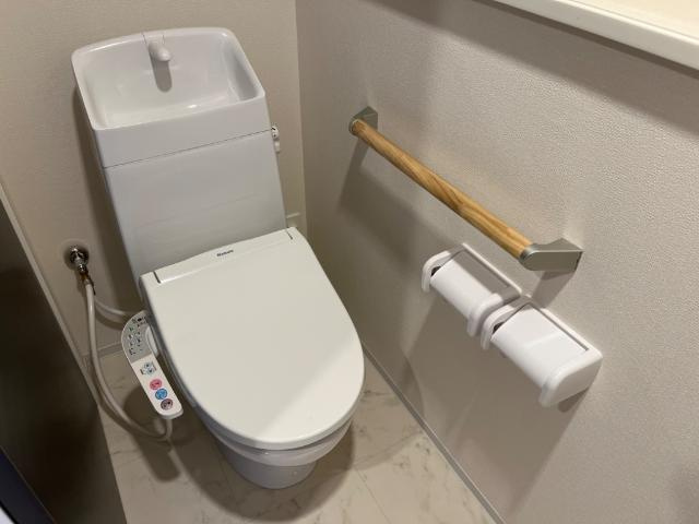 カーサレガリア太閤通のトイレ|シャワー付トイレ