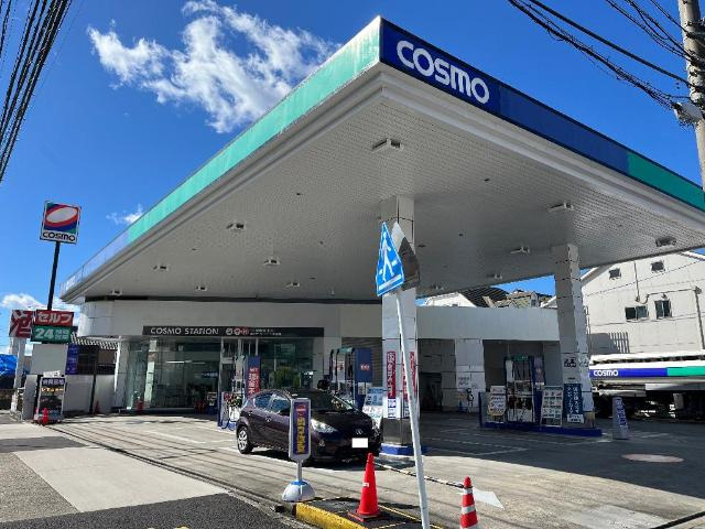 Comodo大坪の周辺|コスモ（ガソリンスタンド）まで1,185ｍ