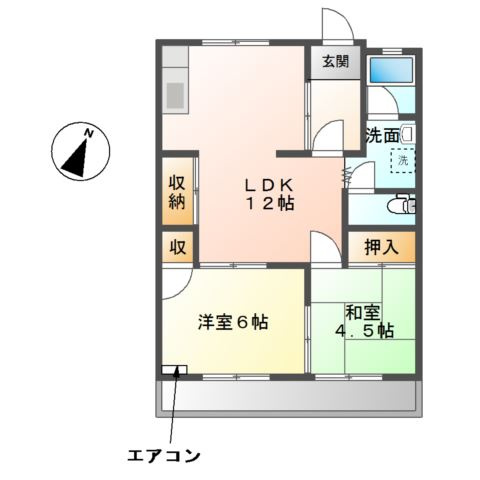 メゾン平成の間取り