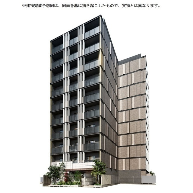 ザ・パークハビオ文京江戸川橋の外観