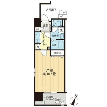 エクセレントＯＢＰバンクスの間取り