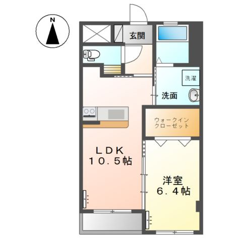 セゾン　セレーナの間取り