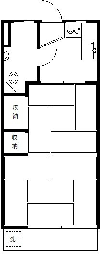 有弘マンションの間取り