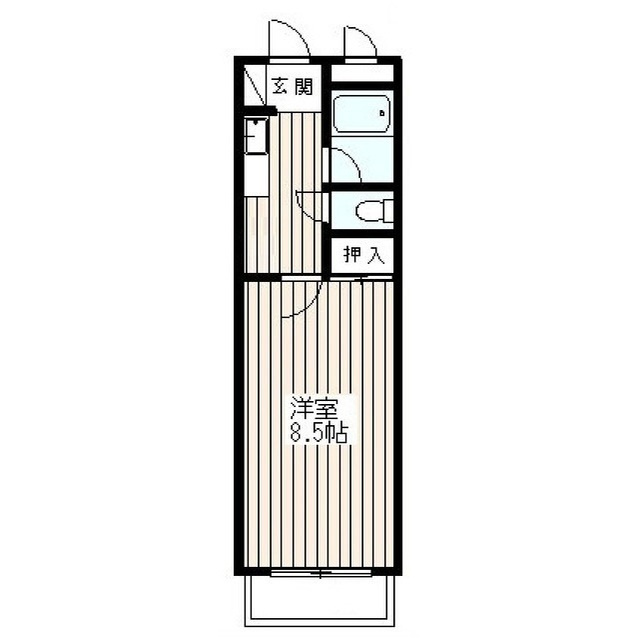 京屋ビルの間取り