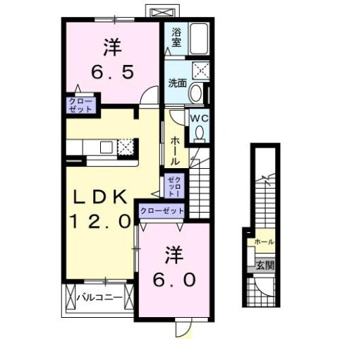 【間取り】 | インペリアルＢ