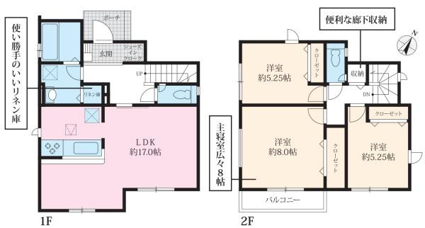 横浜市戸塚区汲沢町の新築一戸建の間取り|使い勝手の良い3LDKの間取♪
お気軽にお問い合わせください。