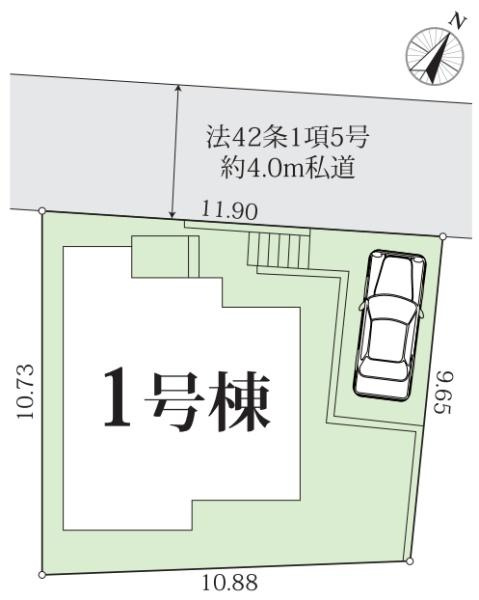 横浜市戸塚区汲沢町の新築一戸建の区画図|閑静な住宅地にございます！
是非現地へお越しください！