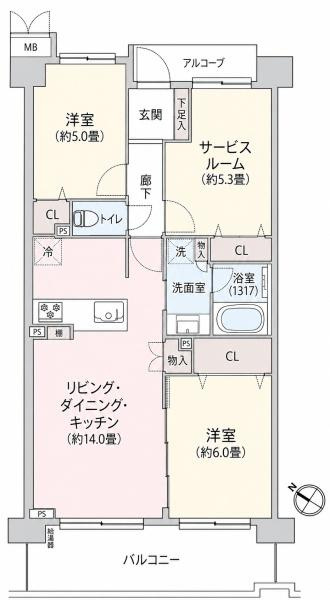 エンゼルパークサイド川崎の間取り|使い勝手の良い3LDKの間取♪
お気軽にお問い合わせください。