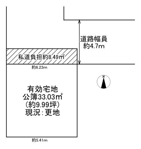 【土地図】 | 守口市南寺方北通1丁目　売土地