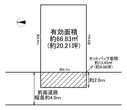 【土地図】 | 守口市大久保町1丁目　売土地