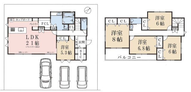 【間取り】 | 5LDKは、リビングダイニングキッチンと5つの居室がある間取りで、大家族や二世帯住宅に最適です。広々としたリビングで家族団らんを楽しみ、個室でプライベートな時間も確保でき、快適な生活を実現できますよ。