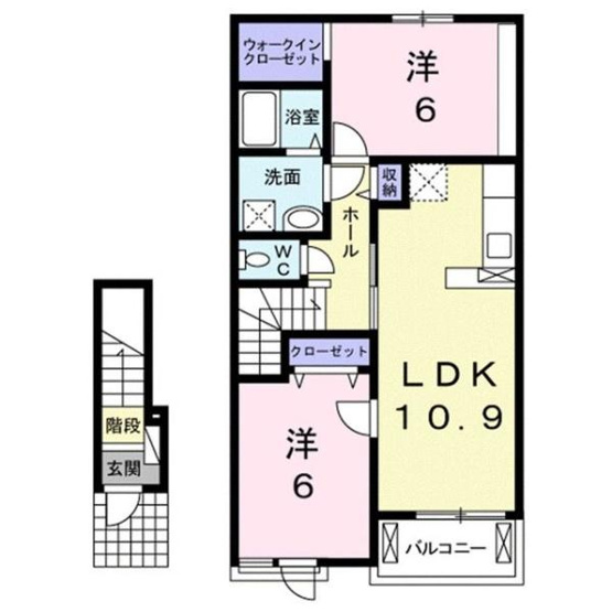 【間取り】 | セレッソ　Ｃ