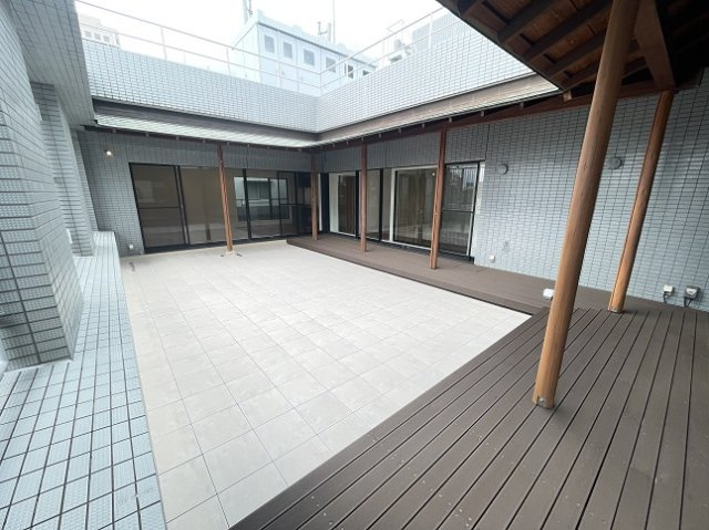 文京区音羽１丁目の賃貸マンションのバルコニー