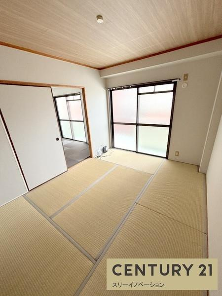 サンハイツ市岡の和室|★落ち着く和室★
