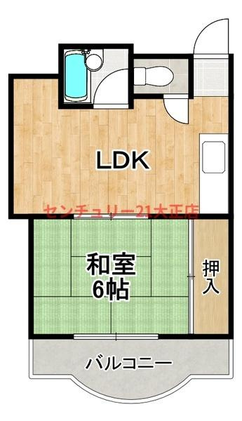 プレアール弁天の間取り|★使いやすい間取り！★