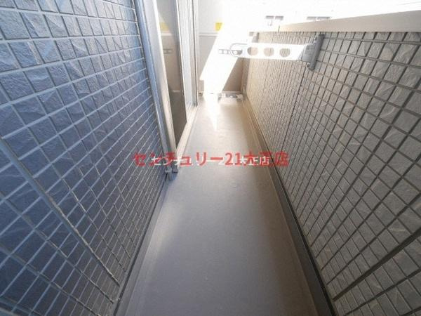 サンジェルマン市岡のバルコニー