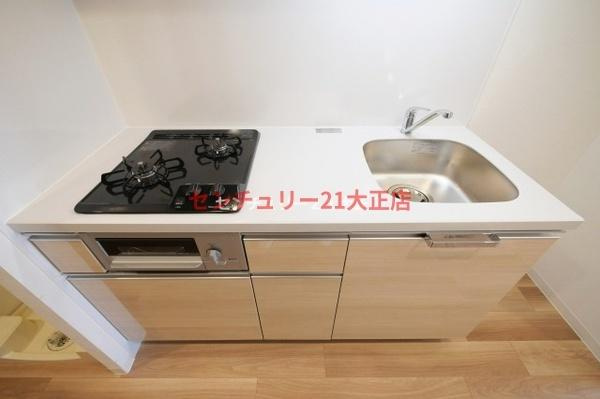 プレサンス朝潮橋ベイ・ブリーズのキッチン