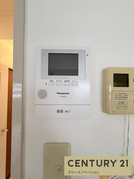 ポートヴィラメイセイのセキュリティ|★ＴＶモニター付きインターホン！★