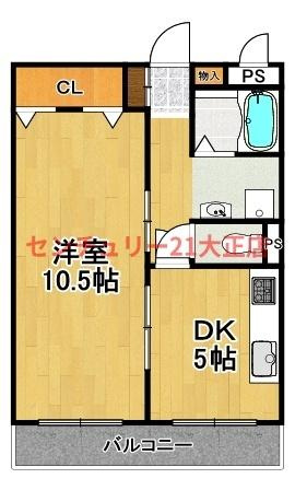 ポートヴィラメイセイの間取り|★使いやすい間取り！★