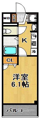 スワンズシティ大阪WESTの間取り|★住やすい間取りですよ★