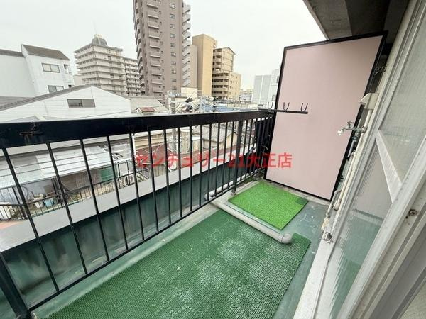 ガレン弁天のバルコニー