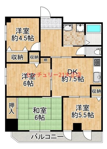 moco-06の間取り
