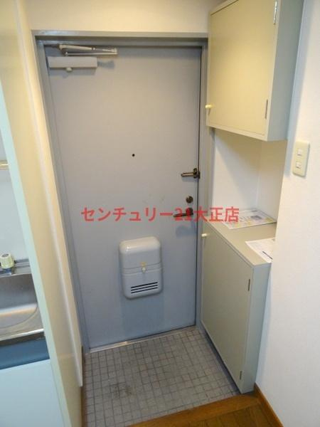 ラプティメゾン大正の玄関|★しっかりした玄関★